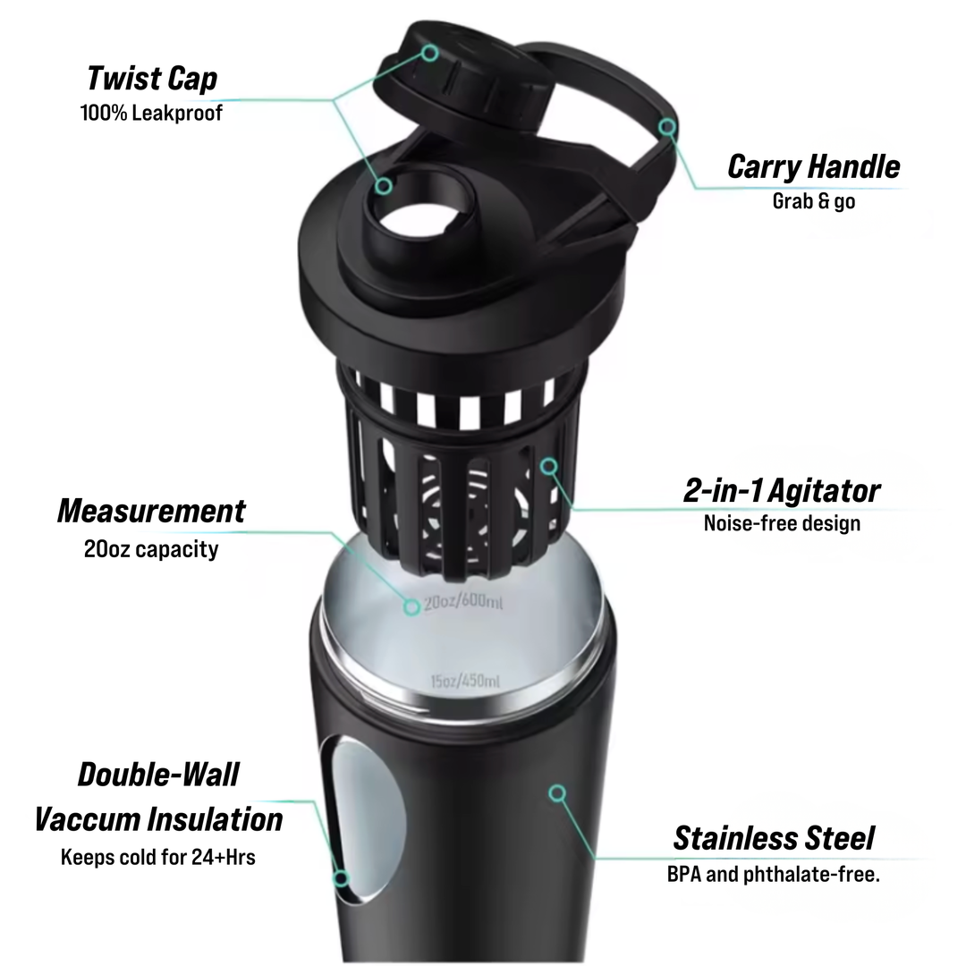 Stainless Steel Shaker